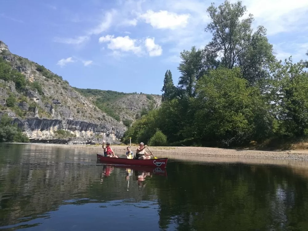 Canoë de Meyronne à Pinsac