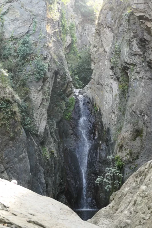 cascade céret nature balade ruisseau gorges