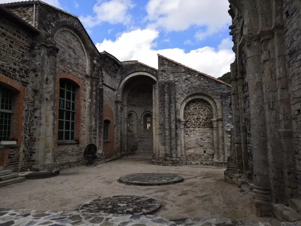 Le village médiéval de Burlats