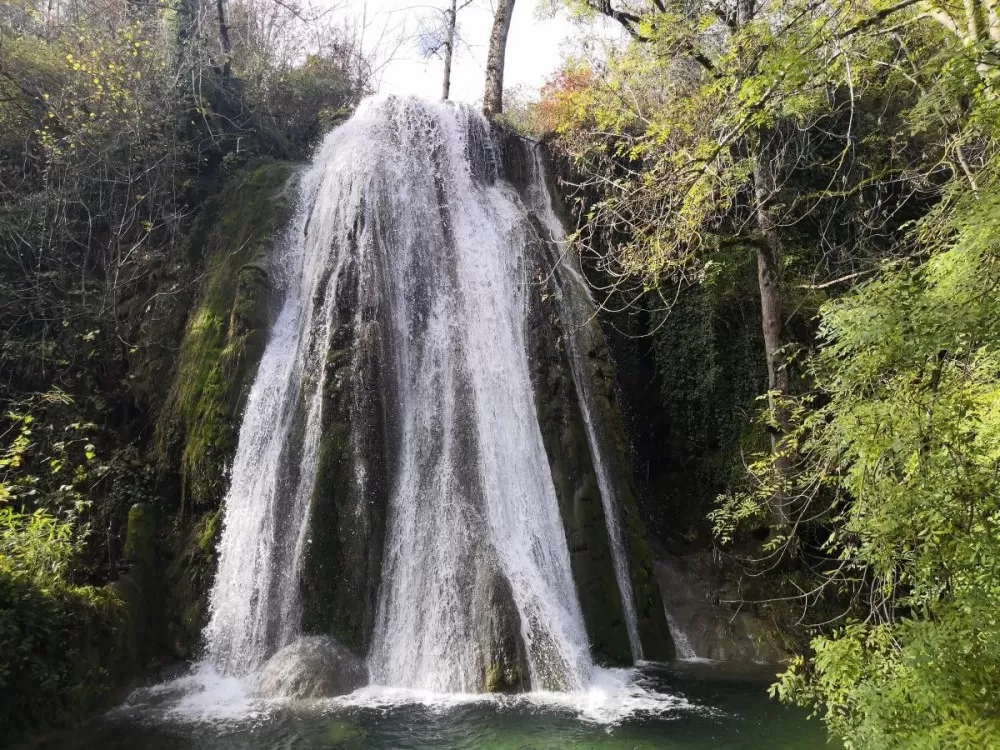 La cascade pétrifiante