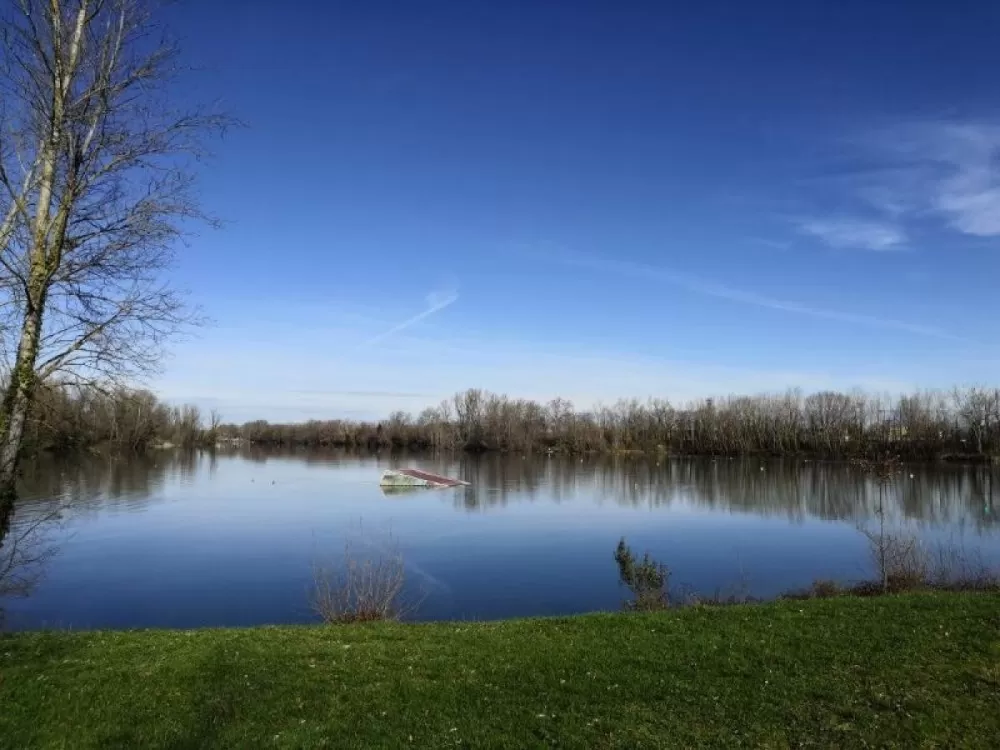 Promenade au lac du bocage Fenouillet, Toulouse, Haute Garonne, Occitanie