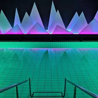 musique détente piscine ambiance Pyrénées thermes