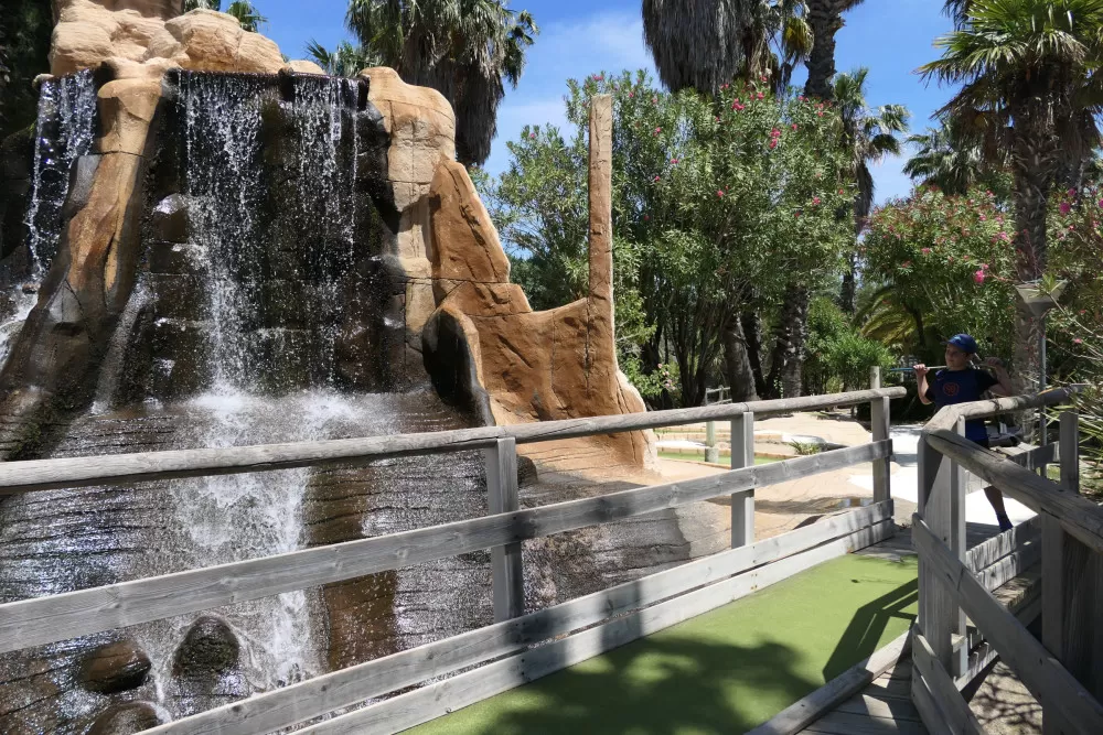 mini golf famille loisirs Argelès sur mer