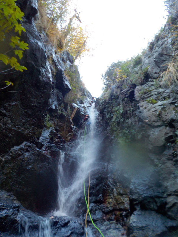 Canyoning d’eau chaude à Thuès entre Valls
