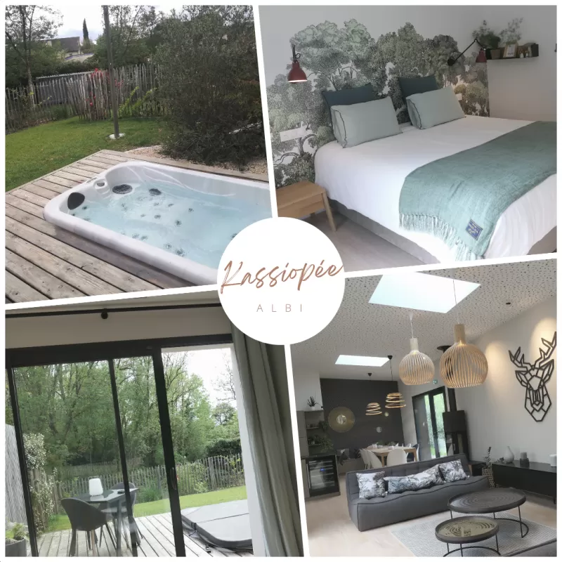 chambre d'hôtes Albi spa jacuzzi détente calme en amoureux week-end