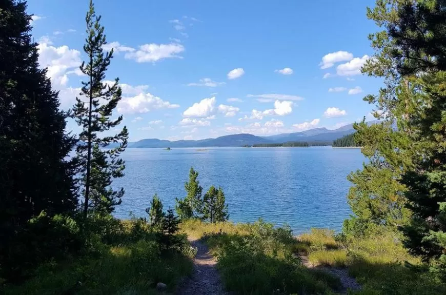 lac de la raviège pêche tarn hérault ile rebondines Occitanie