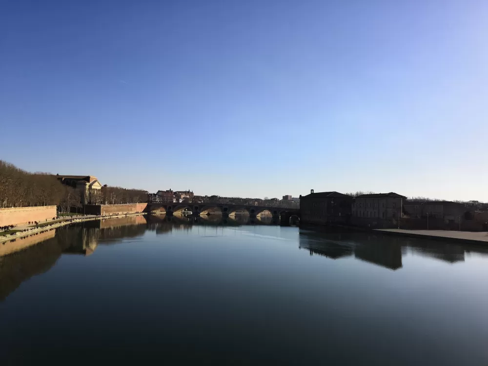 balades Toulouse Garonne vile rose Occitanie piétonnier vélo nature ville