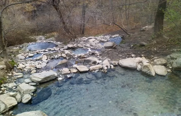 sources chaudes Pyrénées Orientales bains chauds sauvages