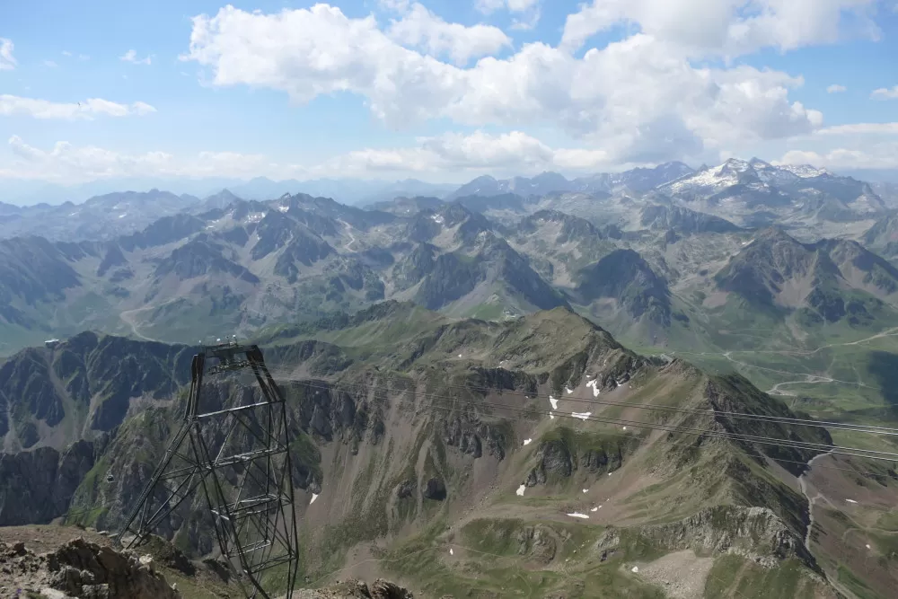 sommet pyrénées Hautes-Pyrénées montagne pic du midi panorma