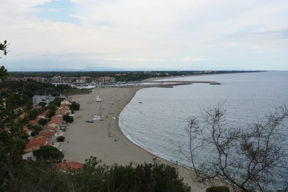 sentier côtier Argelès vermeille Pyrénées Orientales Occitanie randonnée balade mer plage 